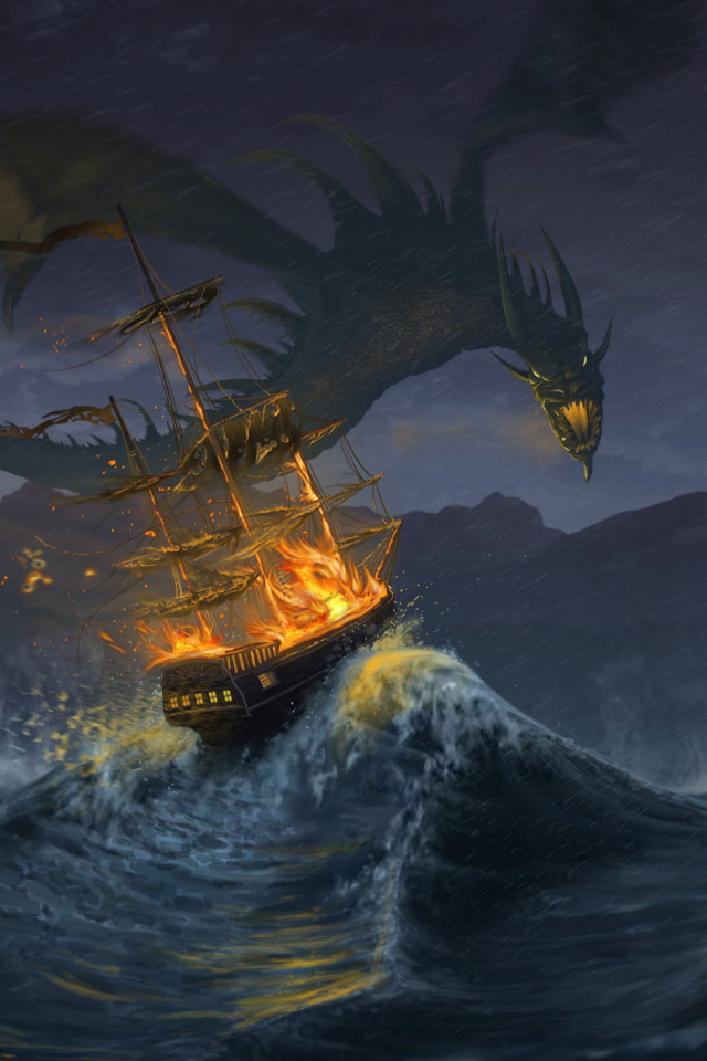 Нападение дракона