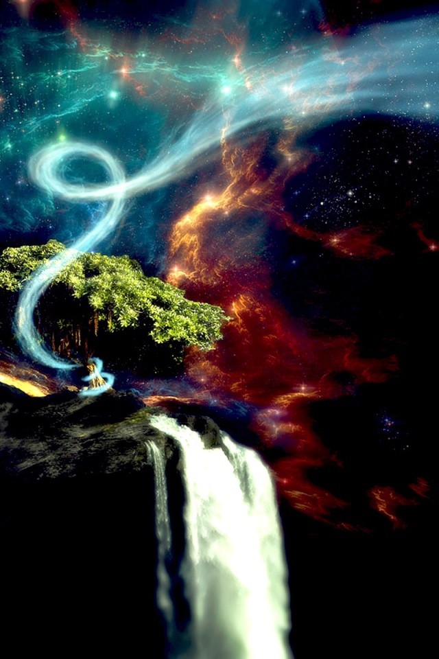 Фантастический водопад