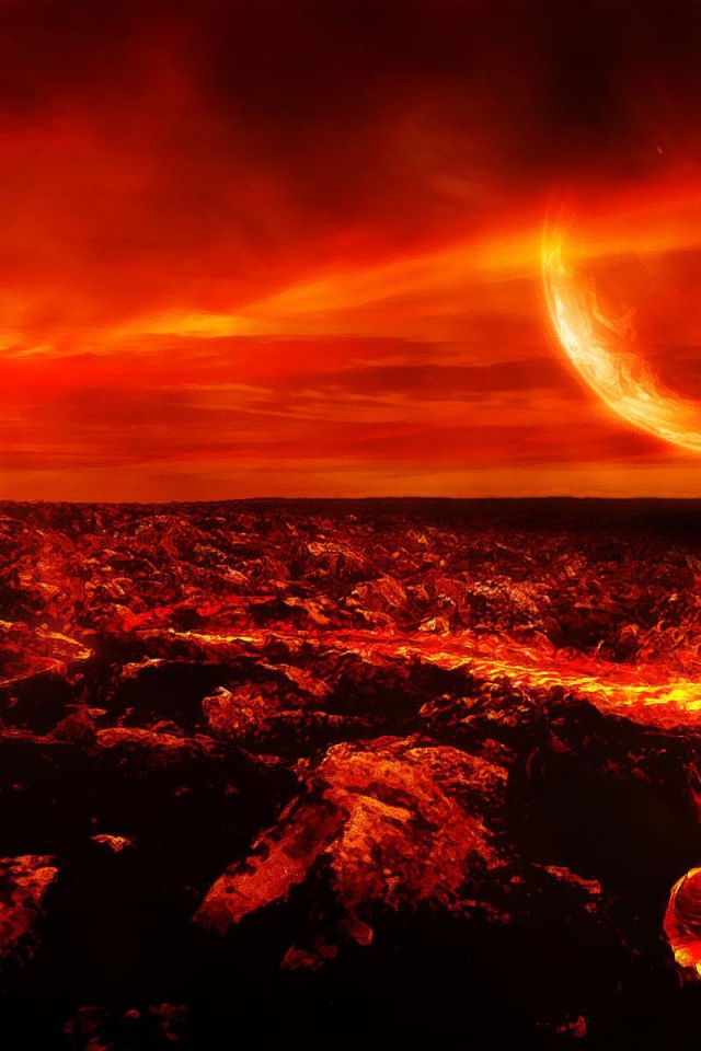 Застывающая лава