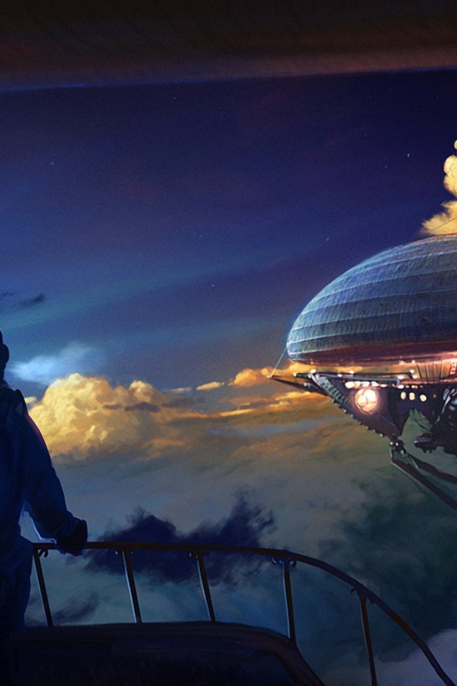 Погоня за летающим кораблем