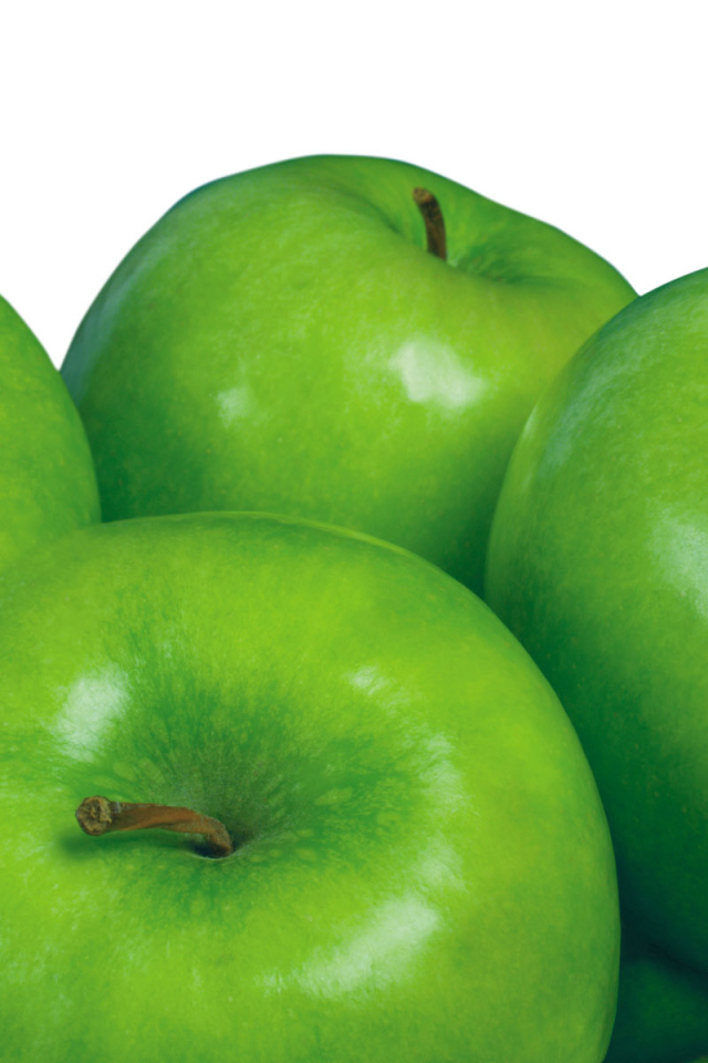Зеленые яблочки