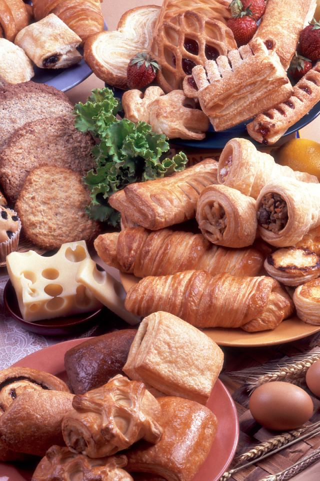 Ассорти из сладкой выпечки