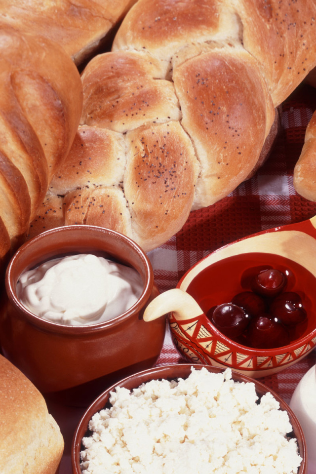 Булочки с творогом и сливками