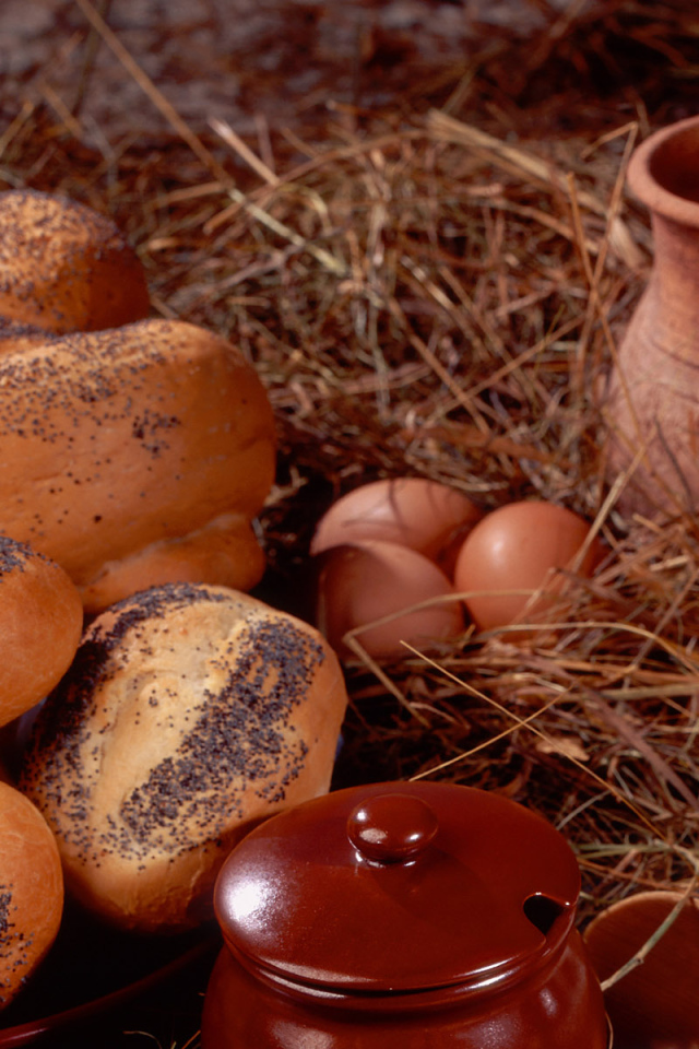 Булочки с маком