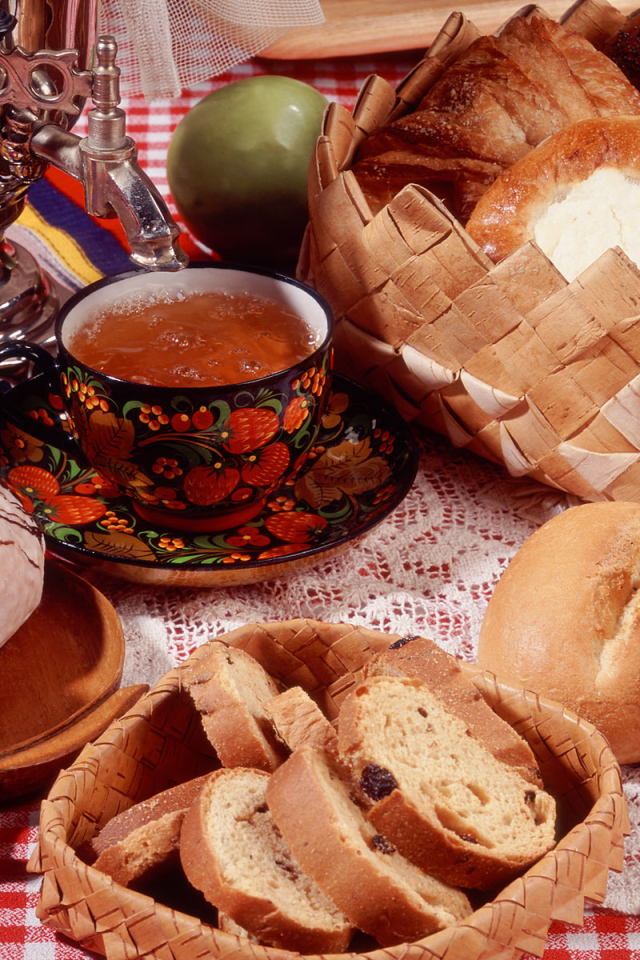 Булки с творогом и маком