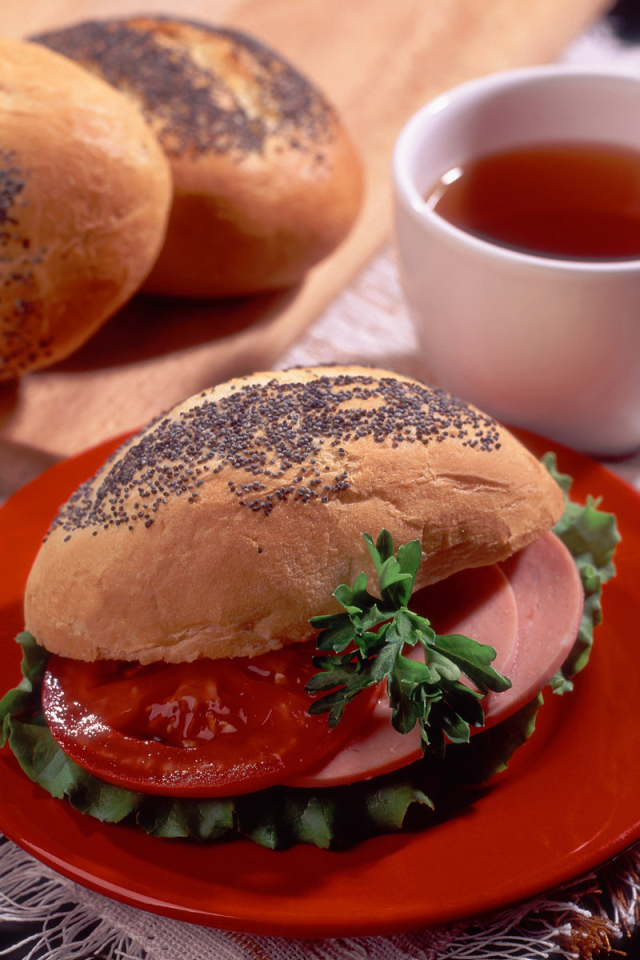 Бутерброд с мясом