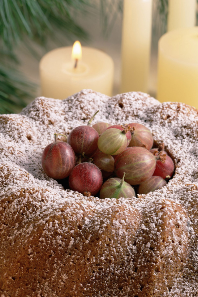 Пирог с крыжовником