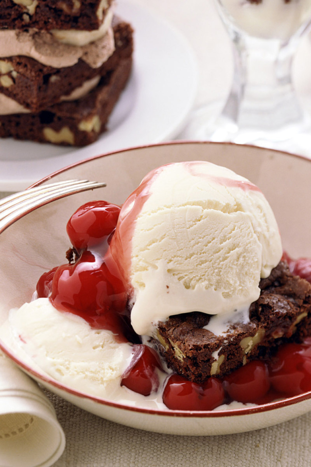 Пирог с мороженным