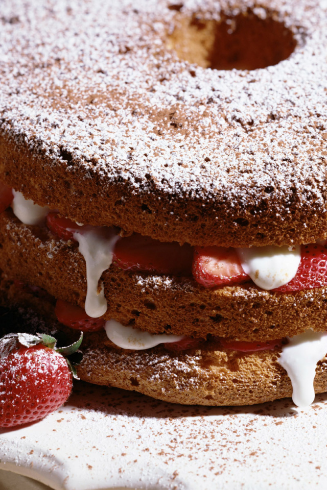 Клубничный пирог