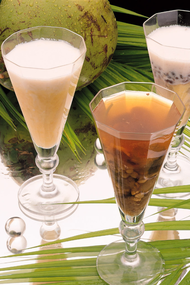 Био кокосовые коктейли