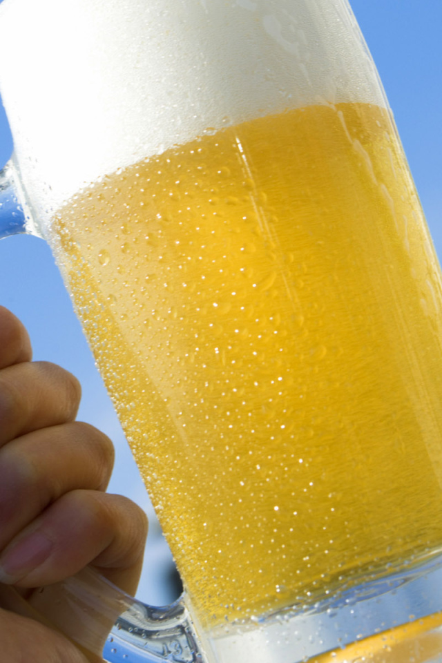 Кружка холодного пива