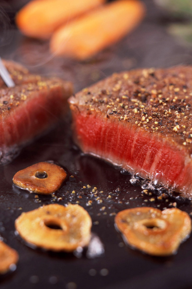 Полусырое мясо