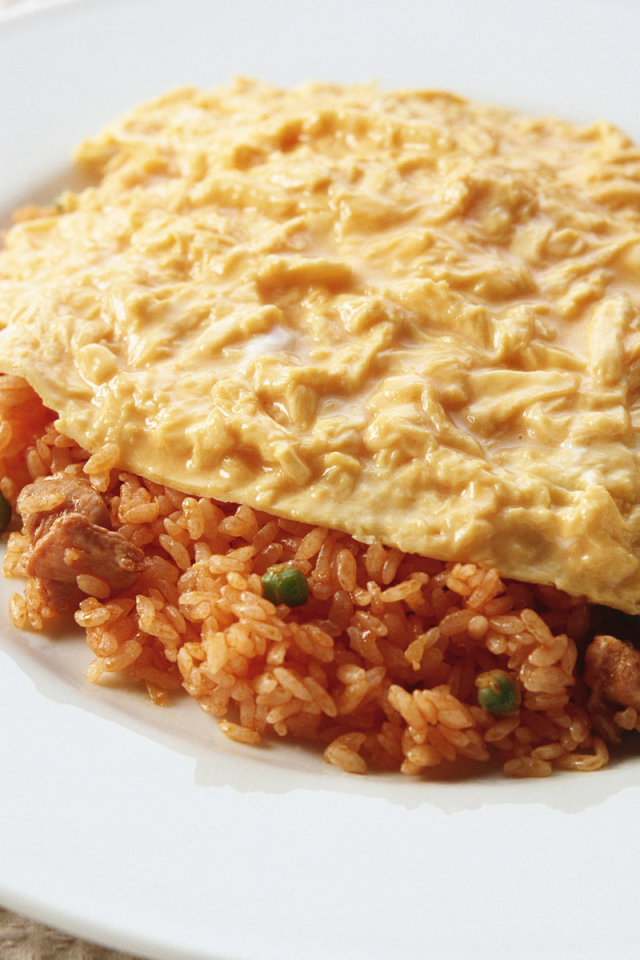 Мясо рис сыр