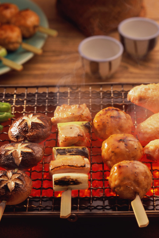 Мясо овощи барбекю