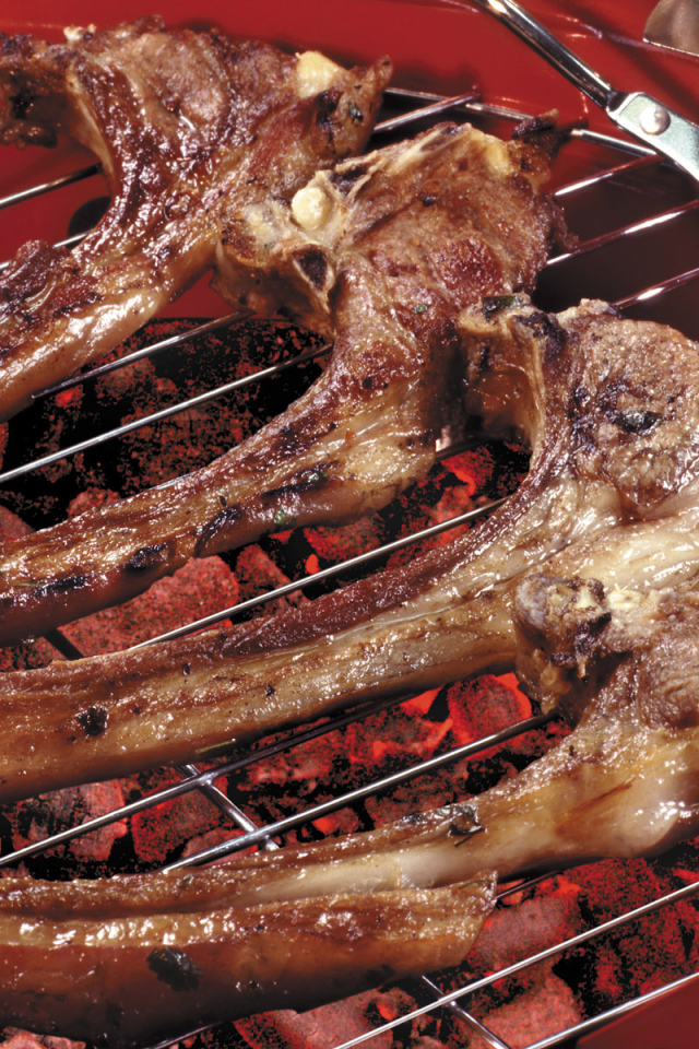 Жареные ребрышки