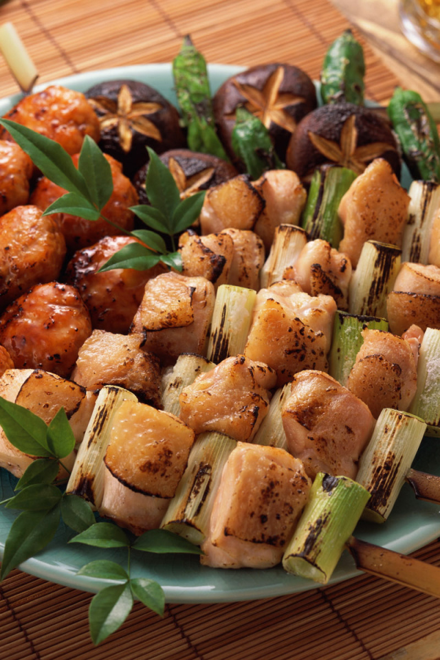 Шашлык из курицы