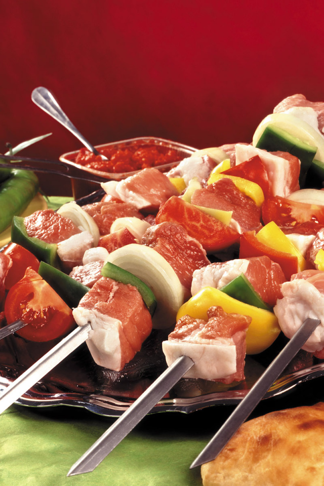 Шампуры с шашлыком