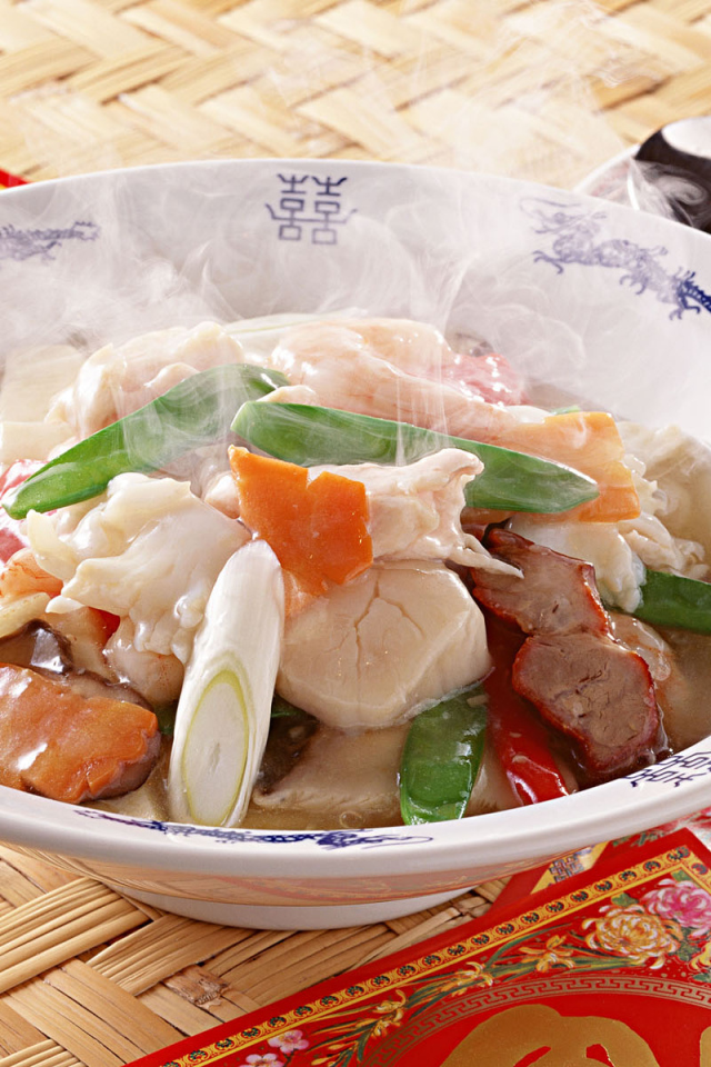 Деликатес суп из морепродуктов