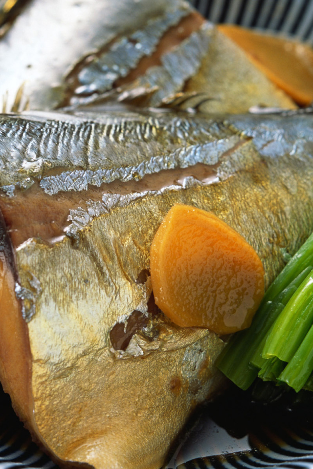 Рыба со фасолью и картошкой