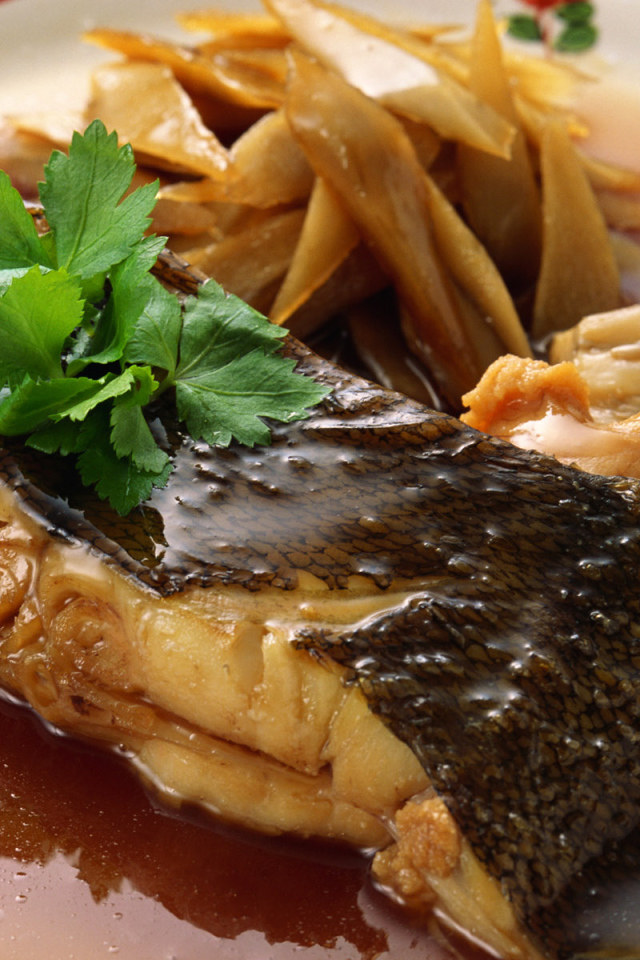 Рыбка с грибами