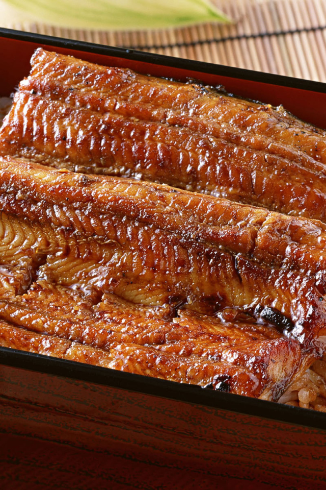 Жаренная рыба с рисом