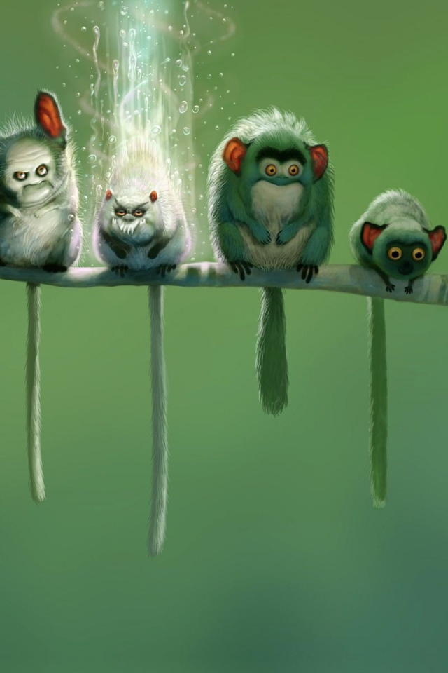 Свисающие хвосты