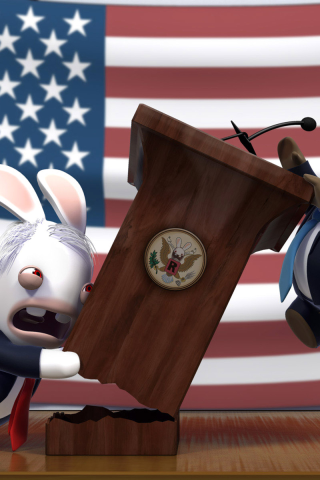 Кролик МакКейн и кролик Обама