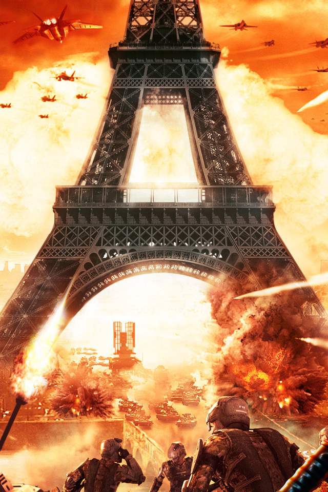 Париж в огне