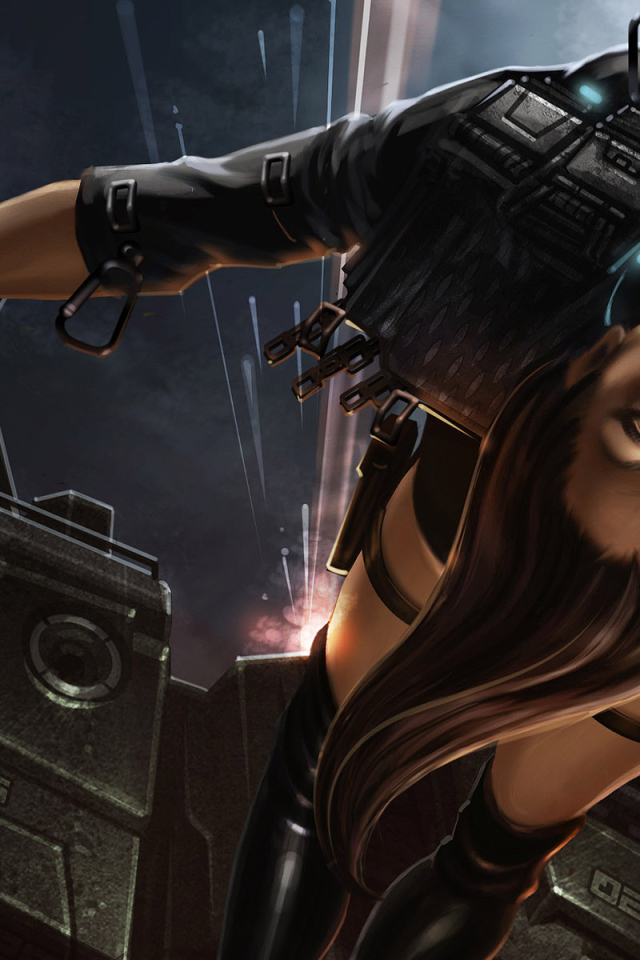 Девушка воин