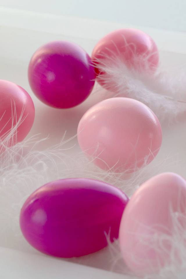 Яркие Пасхальные яйца