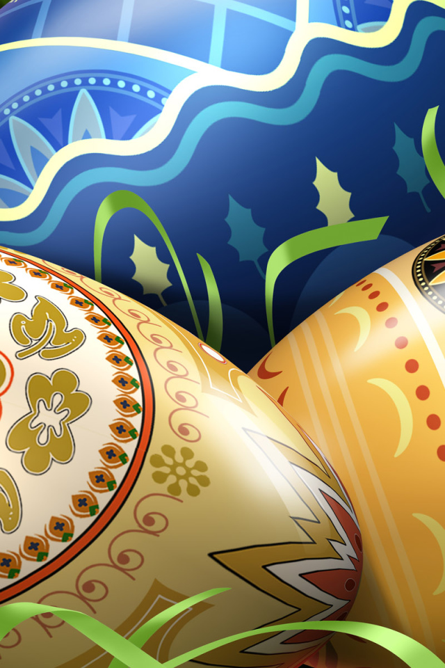 Расписные Пасхальные яйца