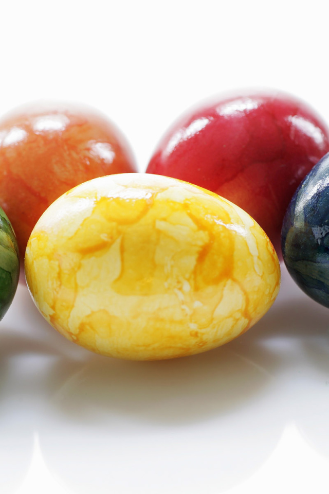 Крашеные яички на Пасху