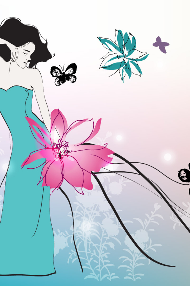 Нежный цветок на 8 марта