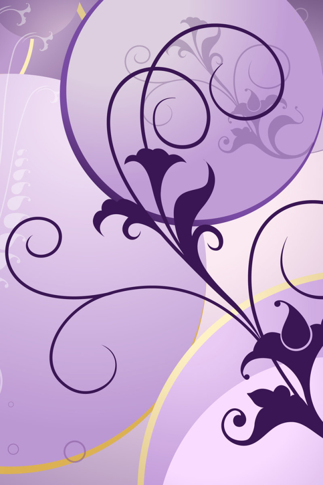 Фиолетовый цветок на 8 марта