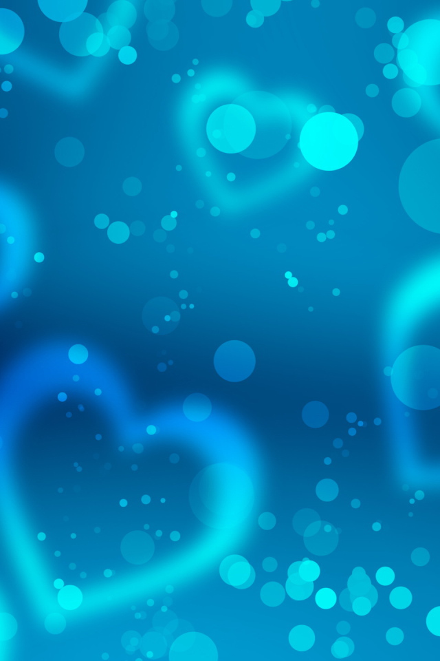 Голубые валентинки