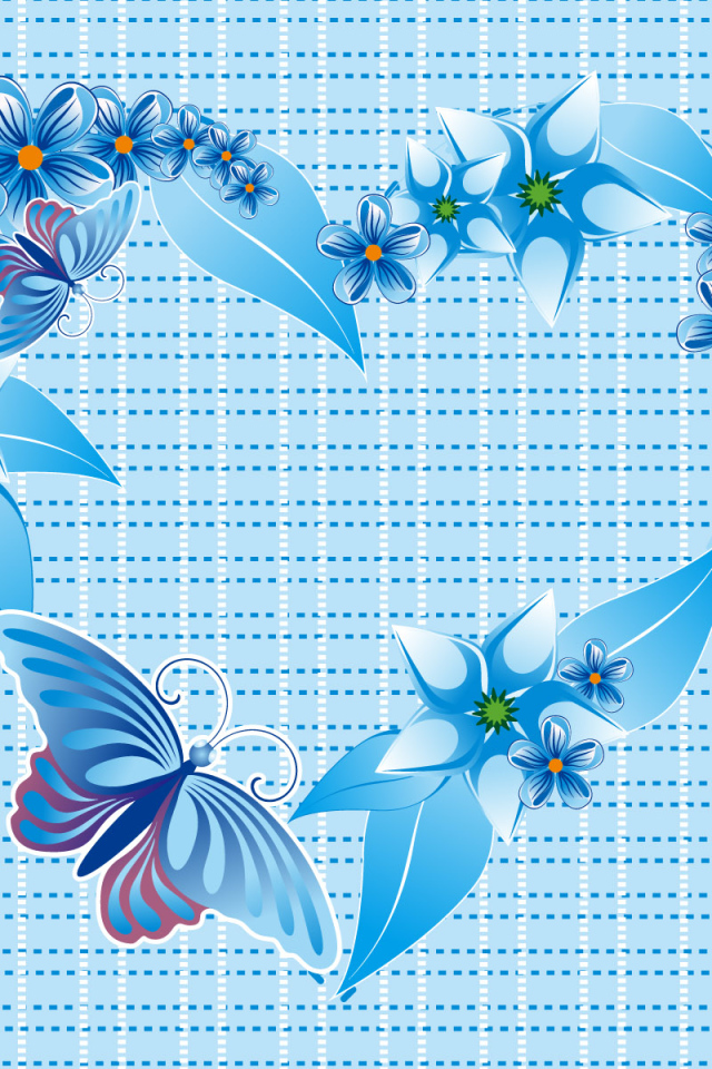 Голубое сердечко