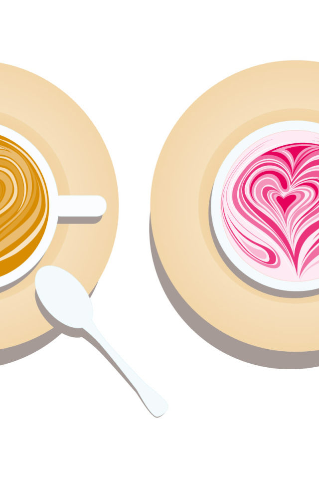 Кофейные сердечки