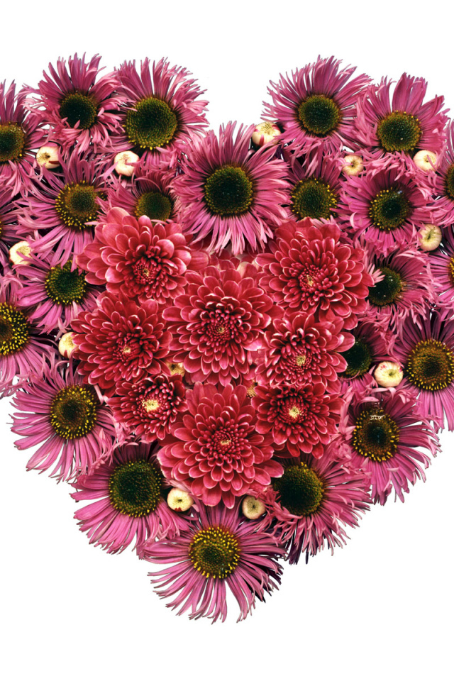 Цветочное сердце