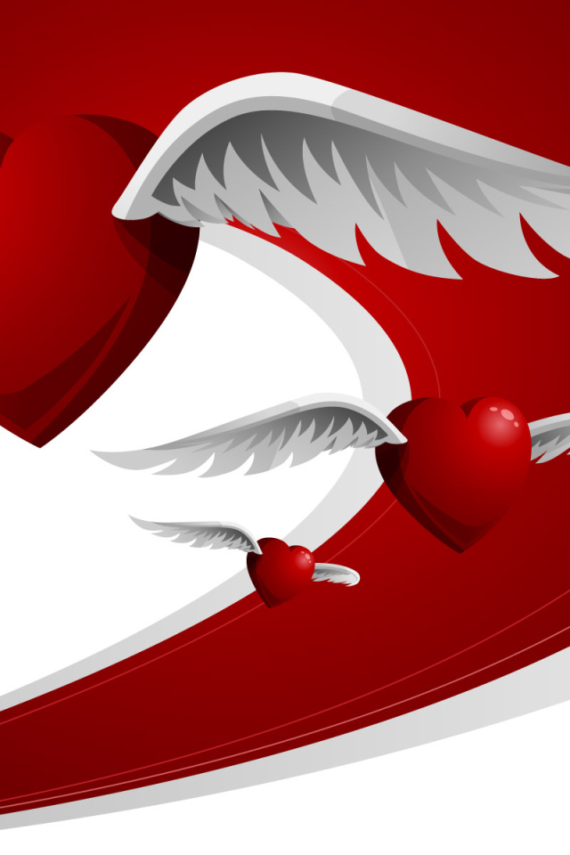 Летящие сердца