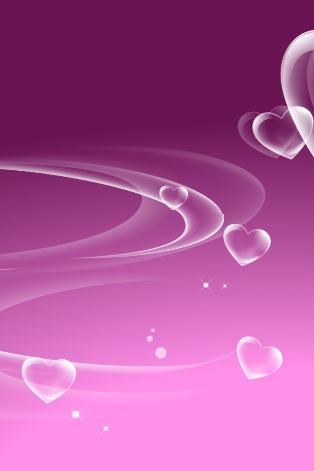 Летящие сердца День Св. Валентина