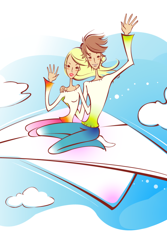 Полет на крыльях любви