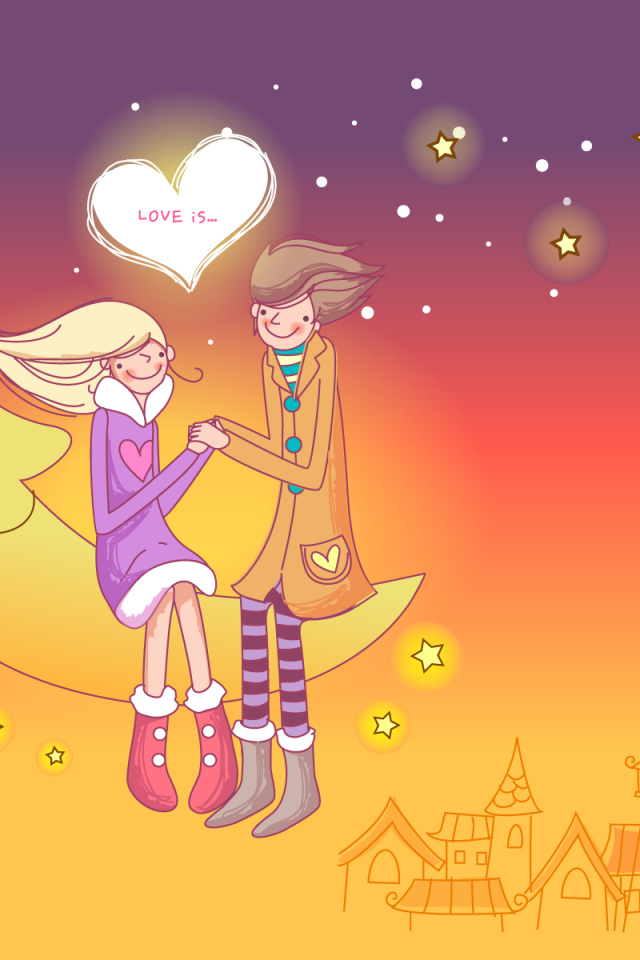 Влюбленные День Святого Валентина