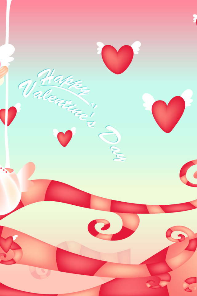 Влюбленные на День Св. Валентина