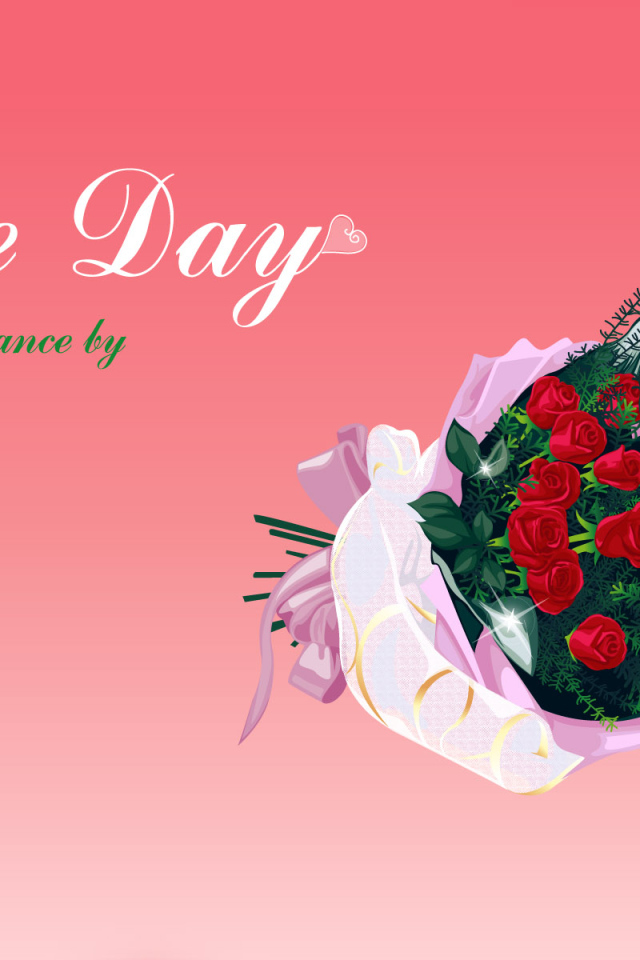 Романтический букет на День Св. Валентина