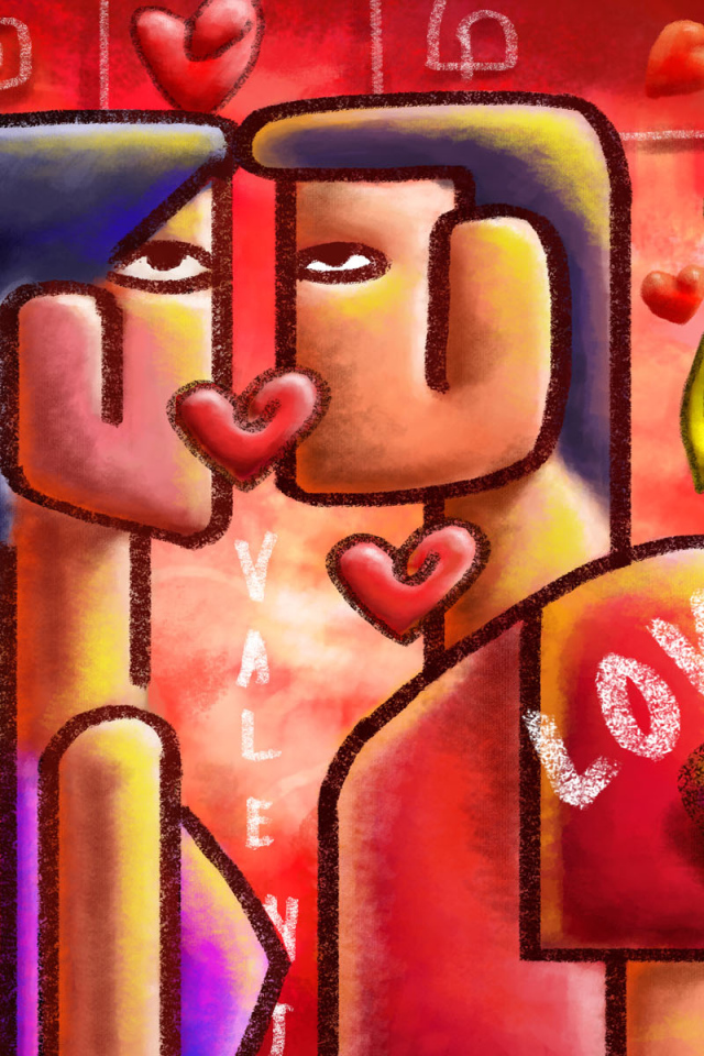 Жаркий поцелуй