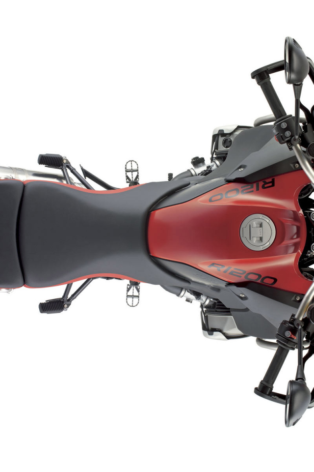 Мотоцикл BMW / Байк BMW вид сверху