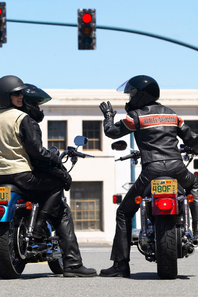 Harley Davidson at a speed of life