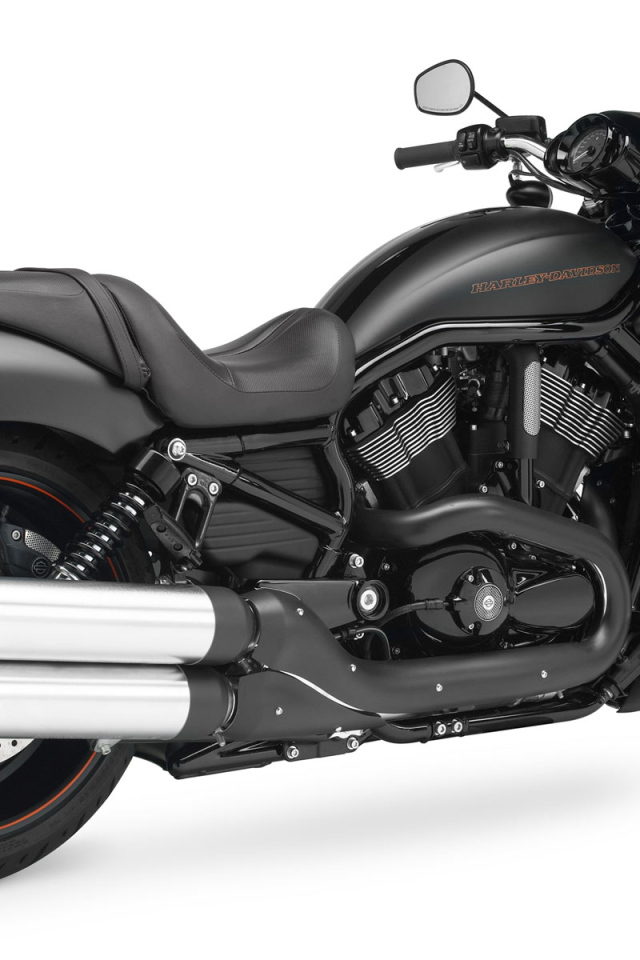 Harley Davidson черный красавец