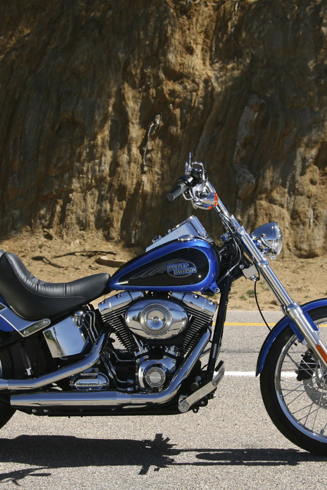 Harley Davidson в горах