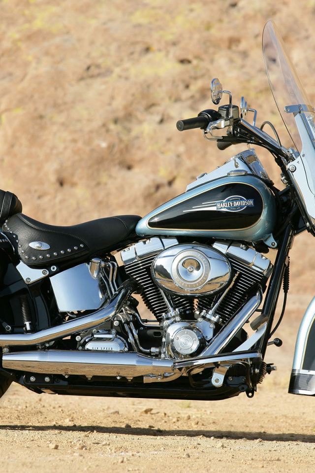 Harley Davidson мощный мотоцикл